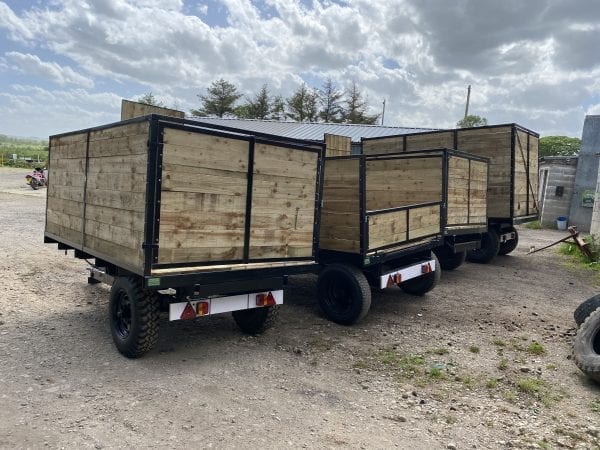affordable bespoke built muck trailer