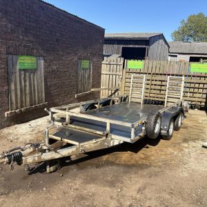 Ifor Williams GP126 plant trailer